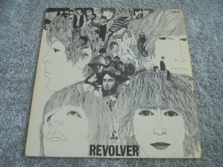 The Beatles - Revolver 1966 Uk Lp Parlophone Mono 1st 606 - 2
