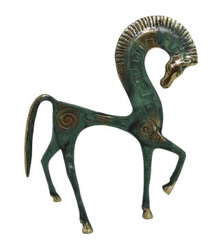 Bronze Horse Figurine Statue - Ancient Greek Symbol Of Wealth And Prosperity