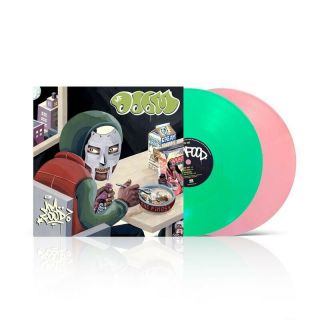 Mf Doom: Mm.  Food - Exclusive Limited Edition Green & Pink Color 2x Vinyl Lp