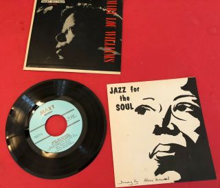 Mary Lou Williams " Jazz For The Soul " Rare/orig.  /collector 7 " Vinyl 45 Record