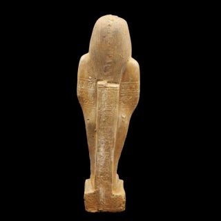 XXL_RARE Antique Egyptian Stone Ushabti (Shabti) Statue Figure.  ANCIENT EGYPT 5