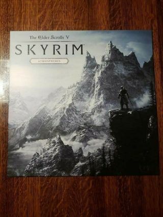 Jeremy Soule ‎the Elder Scrolls V Skyrim Atmospheres Exclusive Snowcap Vgm Vinyl