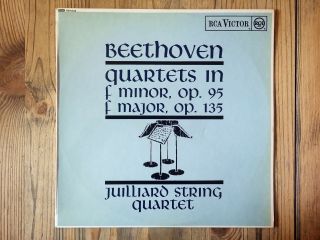 Rca Sb6534 - Beethoven - String Quartets Nos.  11 & 16 - Juilliard String Quartet Tp