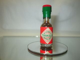 Vintage Miniature Tabasco Sause Mcilhenny Tabasco Bottle Mini Pepper Sauce 2 "