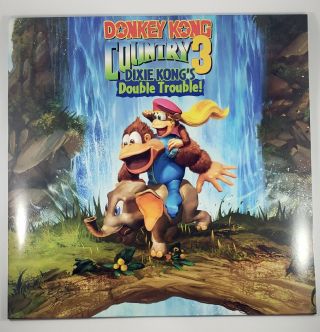Donkey Kong Country 3 Soundtrack Vinyl Record Ost Vgm Snes Not Moonshake Rare