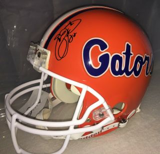 Emmitt Smith Signed Authentic Florida Gators Full Size Helmet Tristar 0166350
