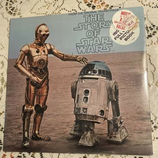 Lp The Story Of Star Wars Vinyl 1977 T - 550 20th Century Fox Records