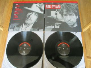 Bob Dylan Love And Theft Us 2 Lp Mfsl 2 - 489 45 Rpm Near