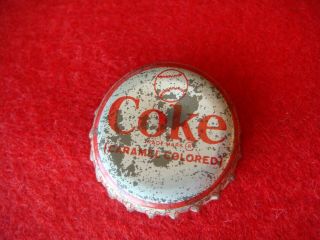 1967 - 1968 Coca - Cola Baseball bottle cap with Rusty Staub 2