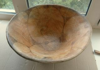 Ancient Restored Cucuteni–trypillia Culture Big Dish With Ornament 5000 - 3000 Bc