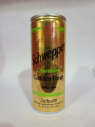 Schweppes Golden Fresh Aluminum Pull Tab Can Japan