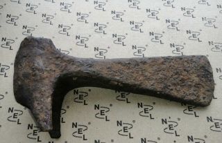 Battle Axe - 21 cm Ancient Rare Iron Authentic Artifact Viking Kievan Rus Ax 3