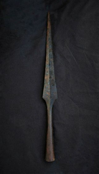 Ancient Viking Iron Spear