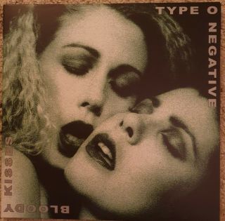 Type O Negative Bloody Kisses Doppel Lp Silver Vinyl