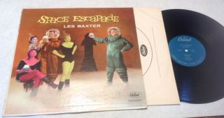 Les Baxter: Space Escapade Capitol Records 12 " Lp 33 Rpm/1958