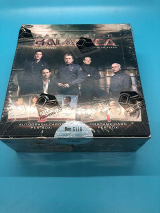 Battlestar Galactica Season Three 3 Trading Cards Box /6000 Rittenhouse