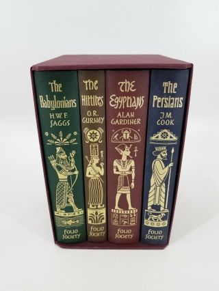 Empires Of The Ancient Near East Box Set Folio Society Four Volumes W/ Slipcase