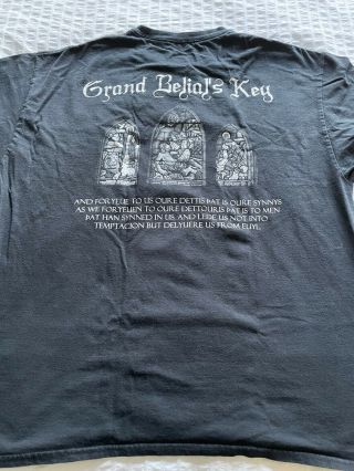 Grand Belials Key shirt XL Proscriptor Ancient Cradle Of Filth Dimmu Borgir 2