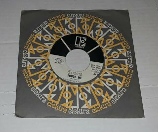 The Doors Promo Singles Light My Fire Touch Me 1967 1968 Rare White Label Vg,