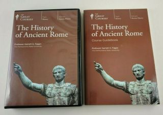The History Of Ancient Rome (8 - Disc Dvd Set 1999),  Guidebook - Great Courses