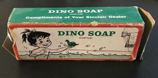Vintage Sinclair Oil Gasoline Co Dino Soap Castile Promotional Item