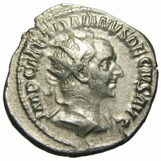 Trajan Decius AR Antoninianus (250 - 251 AD),  two Pannoniae 2