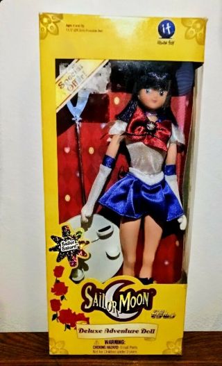 Rare Sailor Saturn Doll 2001 Sailor Moon Doll Mib