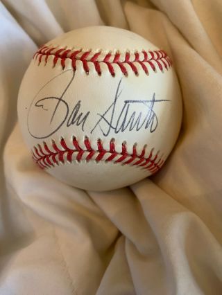 Ron Santo Chicago Cubs Autographed Signed Official National League Baseball