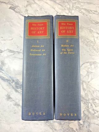 1930 Antique Art History Books " History Of Art " Ancient,  Modern