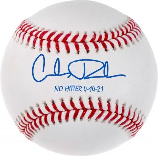 Carlos Rodon Chicago White Sox Signed Baseball & " No - Hitter 4 - 14 - 21 " Insc