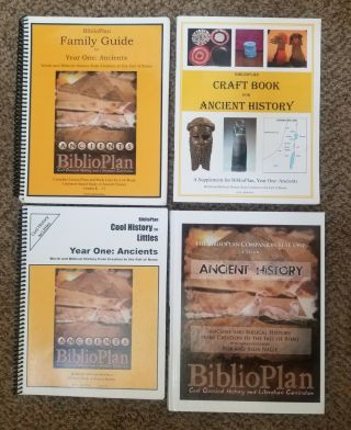 Biblioplan Year 1 Ancient History: Lesson Plans,  Craft Book,  And More