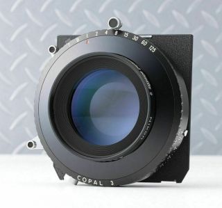 Nikon Nikkor M 450mm F/9 Large Format Copal 3 Shutter Lenz From Japan