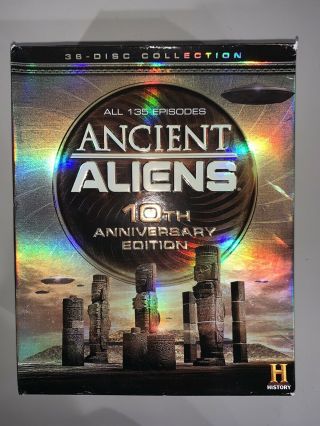 Ancient Aliens Tv Series Complete Seasons 1 - 10 (dvd) 10th Anniversary Edition