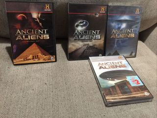 History Channel’s Ancient Aliens: Dvd Seasons 1 - 4 (2 - 4 In Wrap)