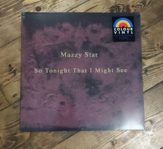 Mazzy Star So Tonight That I Might See Purple Vinyl Us Import Lp