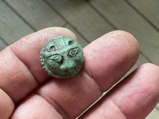 Rare Ancient/ Early Medieval Lion Mount.  Metal Detecting Finds