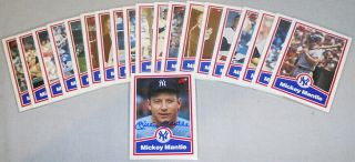 1991 - Mickey Mantle - Line Drive Certified Signed/autograph/auto Baseball Card Set