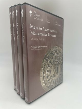 Great Courses: Maya To Aztec Ancient Mesoamerica Revealed Vol 1 - 4 24 Cd |1862