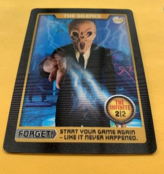 Dr Doctor Who Cards Monster Invasion Extreme 345 The Silence Infinite Rare