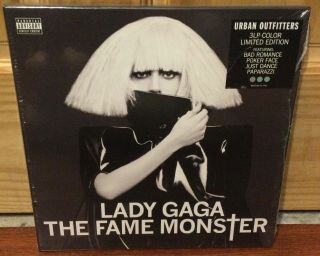Lady Gaga The Fame Monster 3 Lp Color Limited Edition Box Set Vinyl