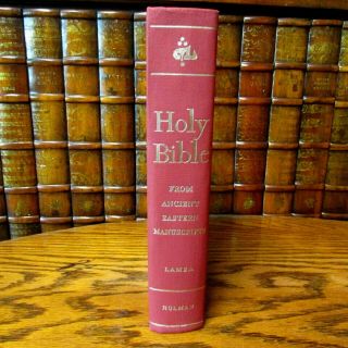 Holy Bible,  From Ancient Eastern Manuscripts,  George M Lamsa,  Hardcover