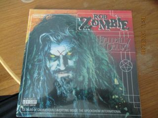 Rob Zombie Hellbilly Deluxe Vinyl Lp Aqua/orange/green Swirl,  Still /500