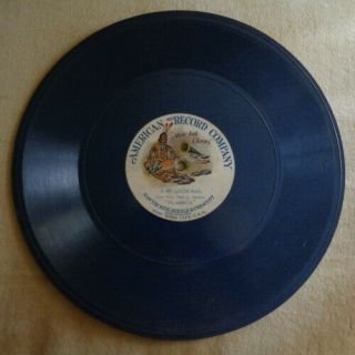 78rpm American Record Co.  030810 Vess L.  Ossman St.  Louis Rag Banjo Solo 1906