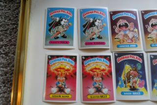 1985 Topps Garbage Pail Kids UK Mini Series 1 Complete Set of 82 Both A & B GPK 4