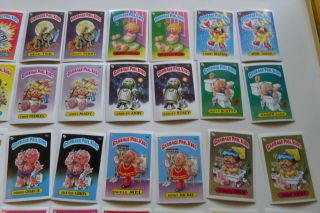 1985 Topps Garbage Pail Kids UK Mini Series 1 Complete Set of 82 Both A & B GPK 6