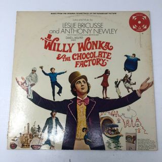 Willy Wonka & The Chocolate Factory 1980 Vinyl Paramount Records Pas 6012