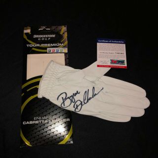Bryson Dechambeau Signed Bridgestone Golf Glove Psa/dna In The Presence