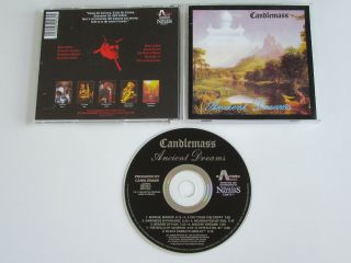 Candlemass Ancient Dreams Cd 1988 Rare Oop Orig 1st Pressing On Active Records