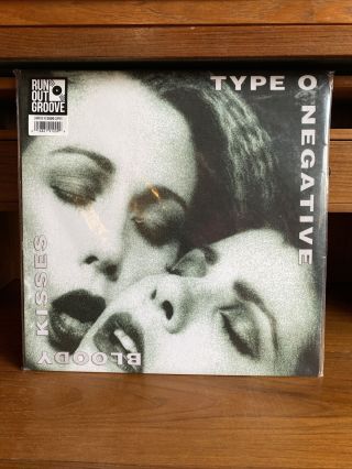 Type O Negative Bloody Kisses Green & Black Swirl Vinyl 2lp Like Limited3000