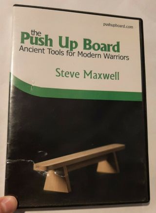 The Push Up Board: Ancient Tools For Modern Warriors Dvd With Steve Maxwell